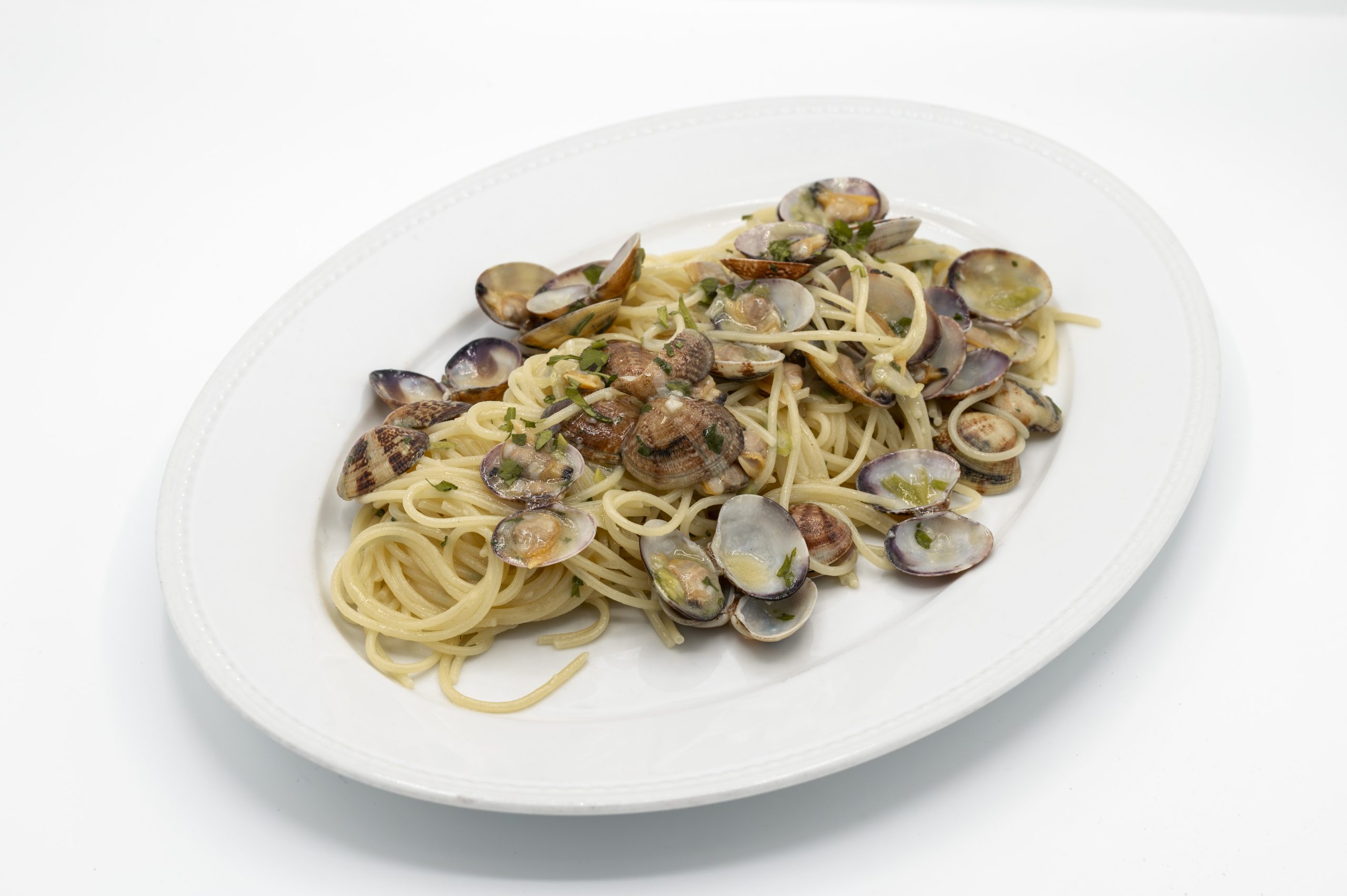 Spaghetti aux palourdes