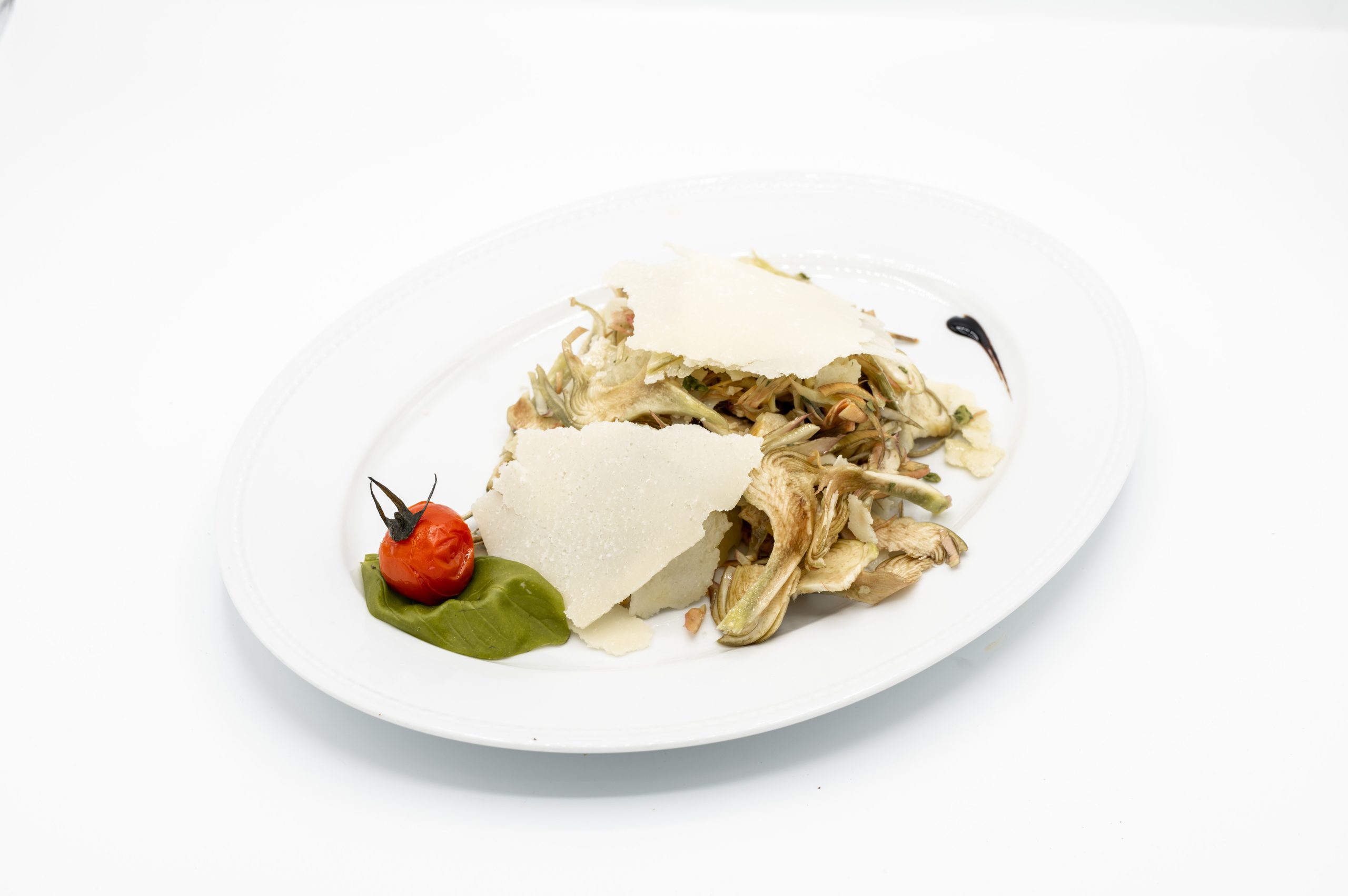Salade d’artichauts et copeaux de Parmesan
