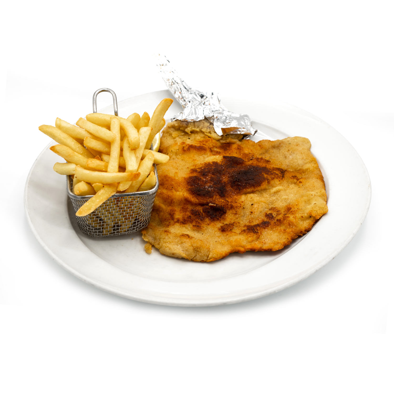 La milanaise (côte de veau panée 440g) & frites