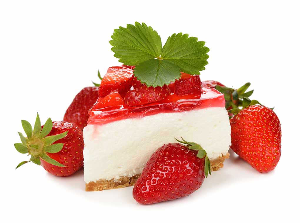 Cheesecake & coulis de fraise