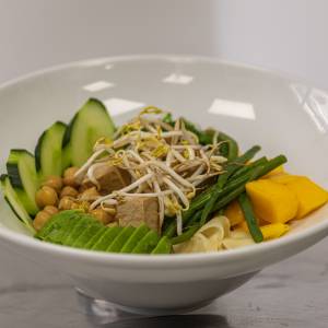 Poké bowl vegan